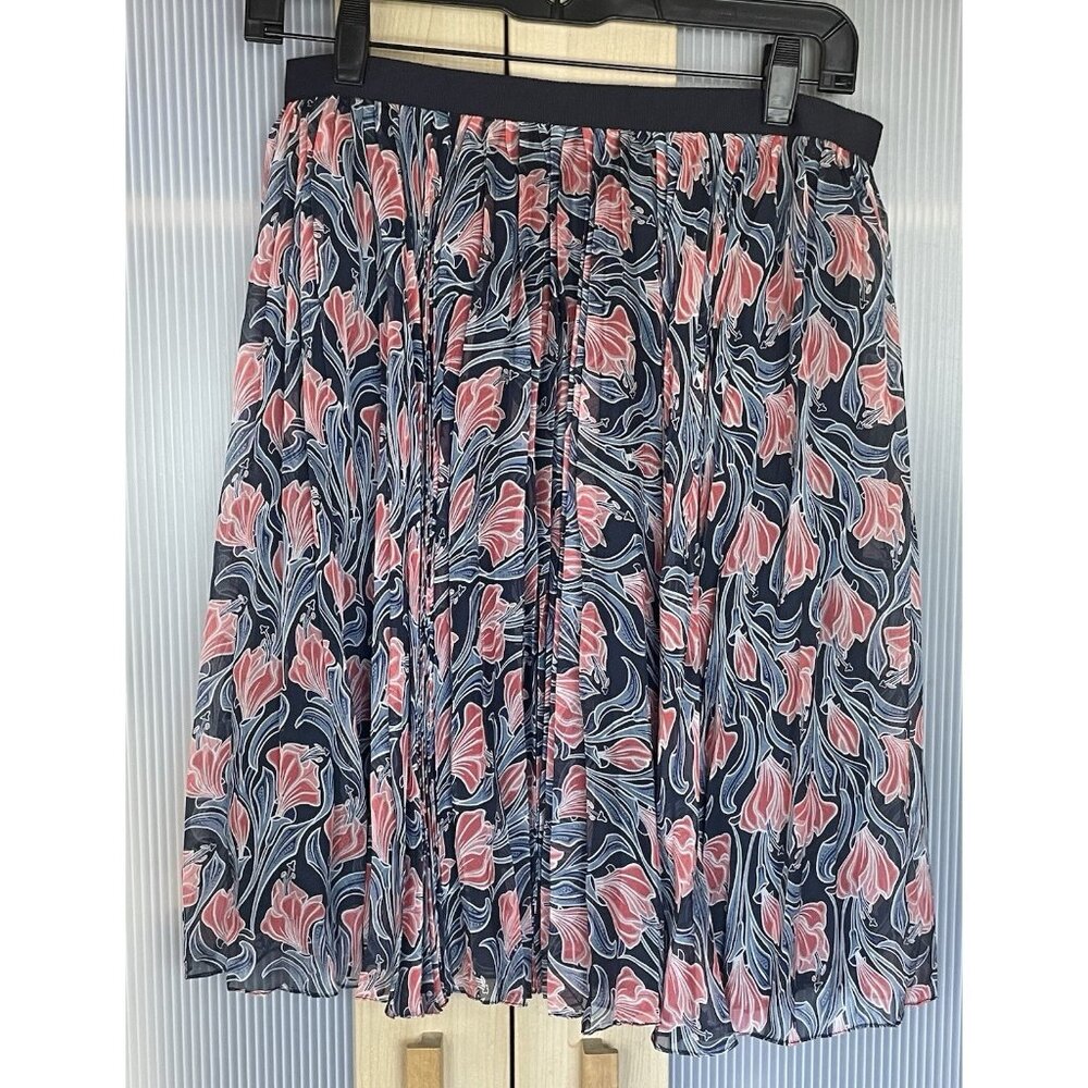 Jason Wu Silk Pleated Skirt Sz 8 Party Career Cocktail Designer Boho